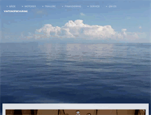 Tablet Screenshot of bluebay-marine.dk
